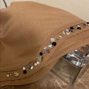 3/4 sleeve sweater, open front